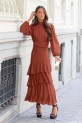 Vestido Wenzel teja