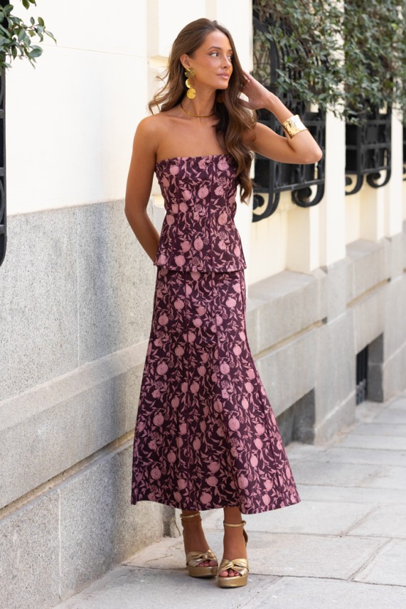 Conjunto Fedrizzi berenjena