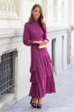 Vestido Wenzel buganvilla
