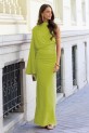 Vestido Striani verde pistacho
