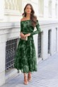 Vestido Oxter verde botella