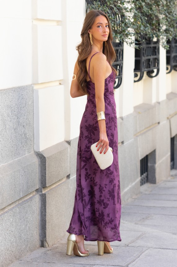 Vestido Bevort buganvilla
