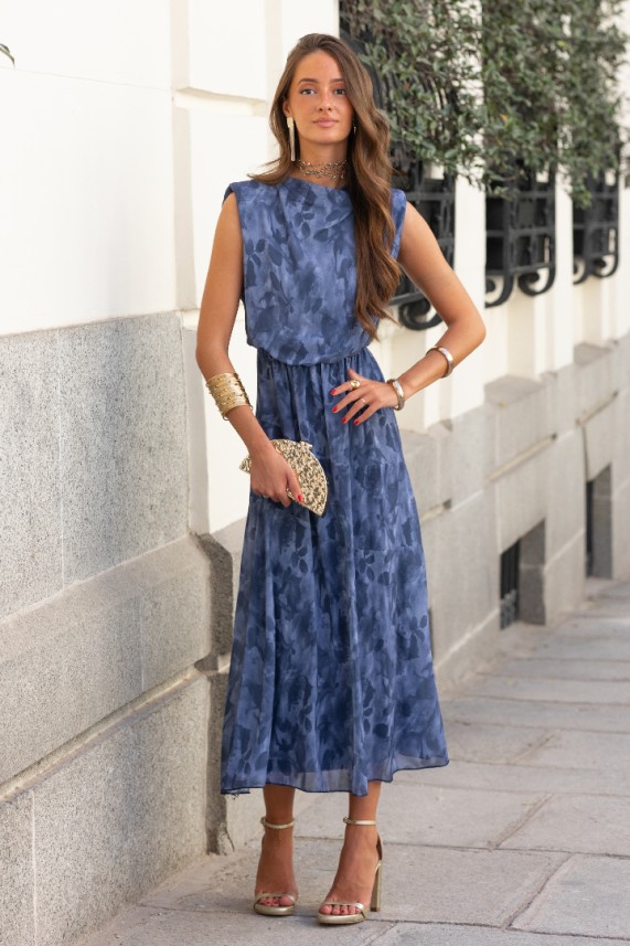 Vestido Macleod azul
