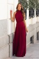 Vestido Mattia burdeos