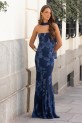 Vestido Blayde azul marino