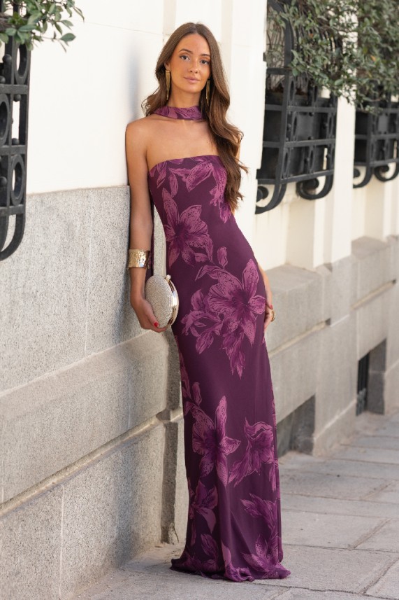 Vestido Blayde buganvilla