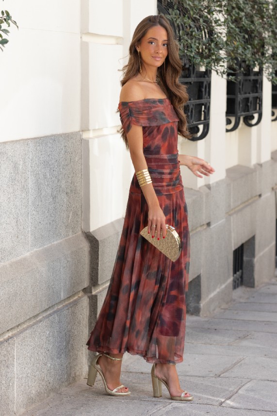 Vestido Joris teja