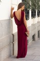 Vestido Zimelli burdeos
