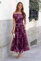 Vestido Joris buganvilla
