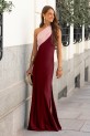 Vestido Bordoli burdeos