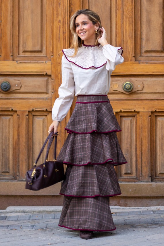 Falda Bodin marrón