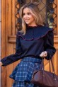 Blusa Hakone negro