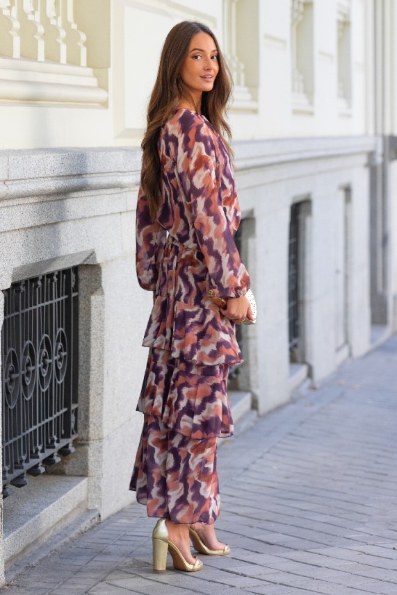 Conjunto Brennan berenjena