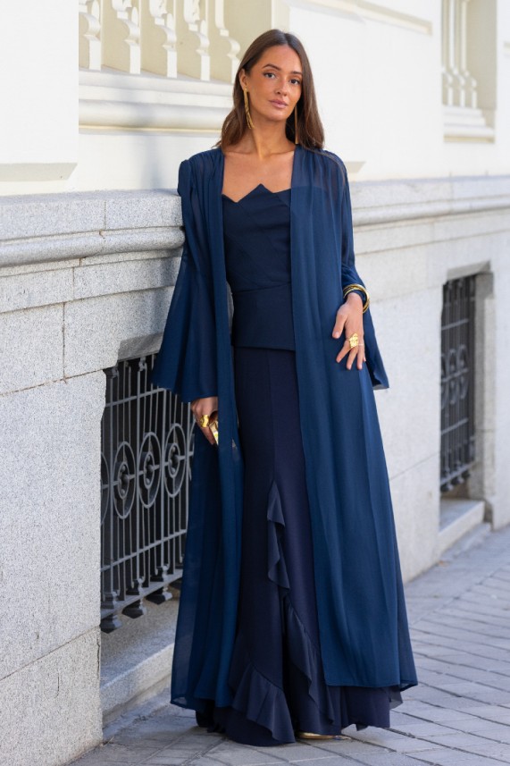 Falda Cornella azul marino