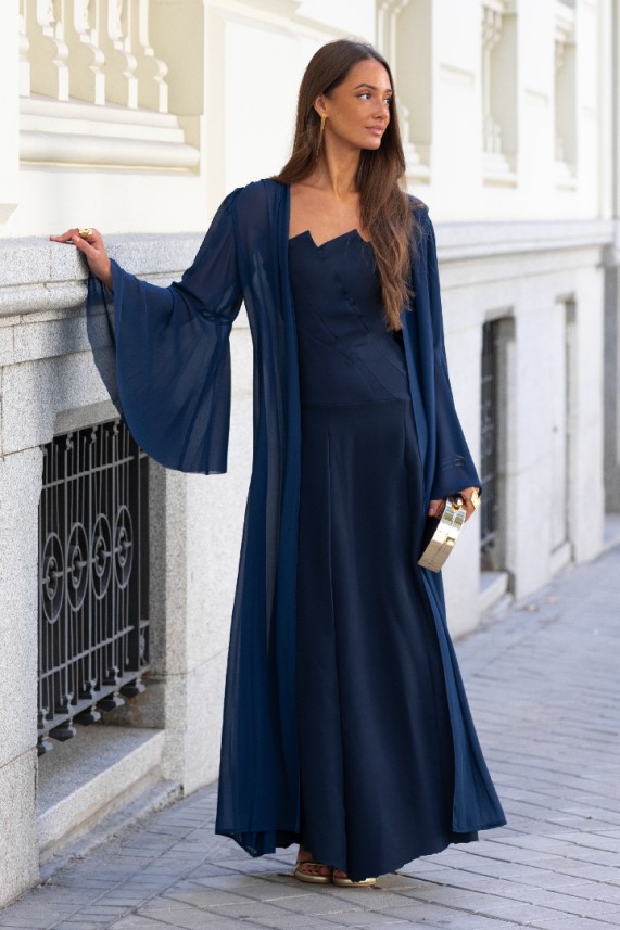 Vestido Molens azul marino