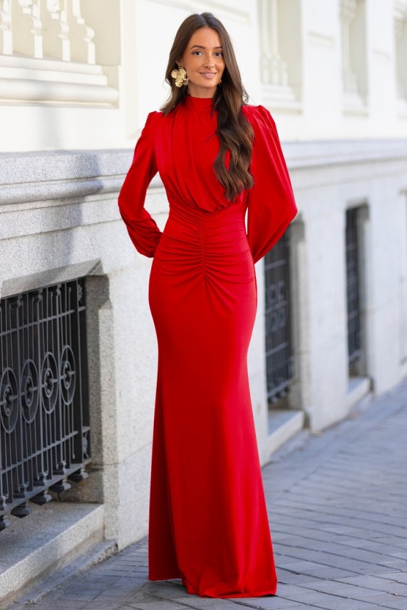 Vestido Quagli rojo