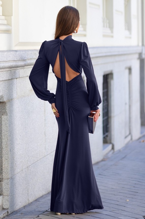 Vestido Quagli azul marino