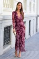 Vestido Lucinda burdeos