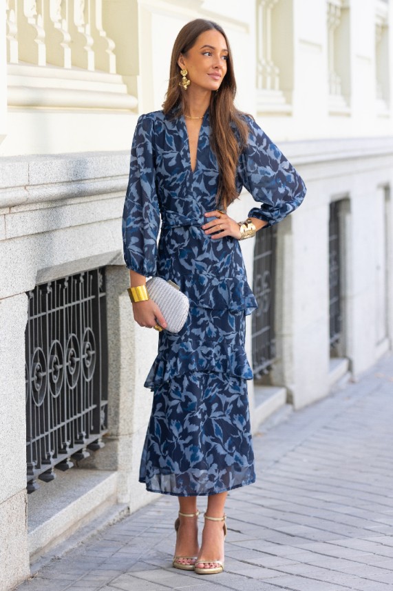 Vestido Yoben azul