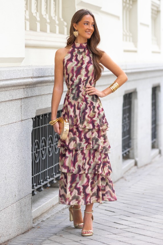 Vestido Pawrell verde