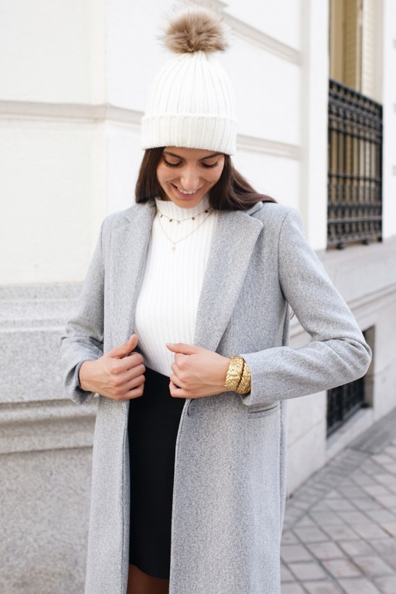 Abrigo Williams gris