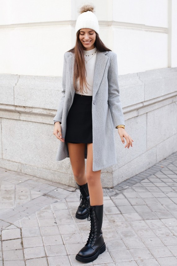 Abrigo Williams gris