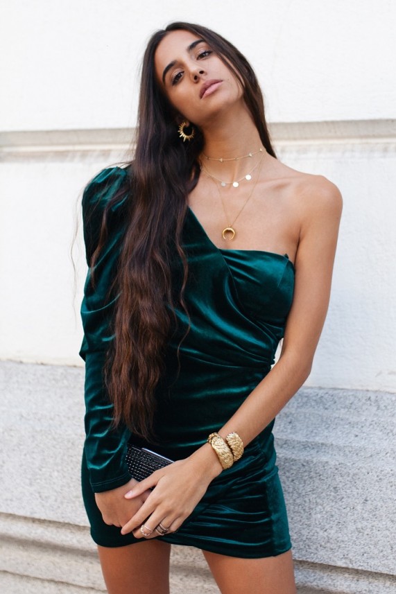 Vestido Fontane verde