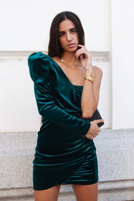 Vestido Fontane verde