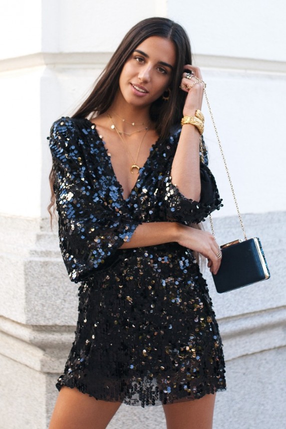 Vestido Indico negro