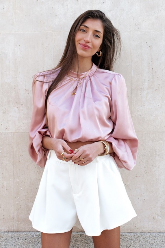 Blusa Fox rosa
