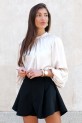 Blusa Fox beige